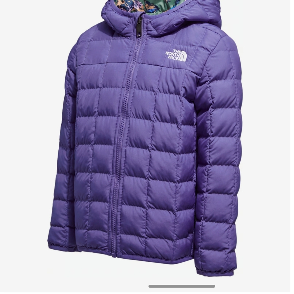 The North Face Reversible Purple Puffer Jacket